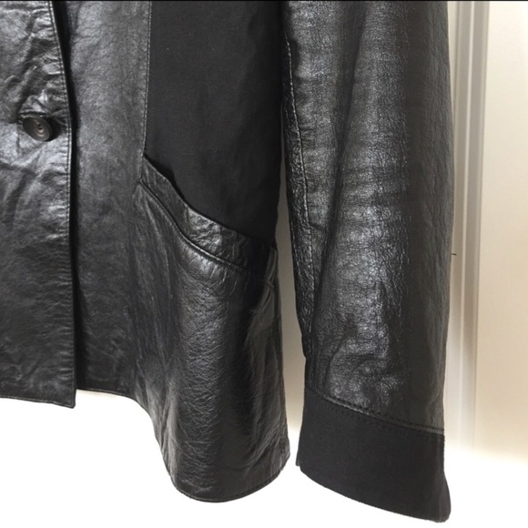 Helmet Lang Leather Jacket - Picture 3 of 5